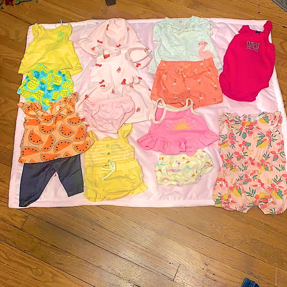 Summer Baby Girl -Newborn —3 month